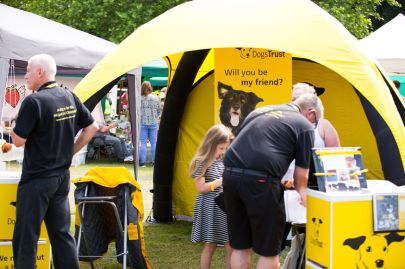 Dogs Trust stall
